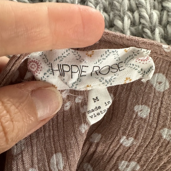 Hippy Rose Boho Top - Picture 7 of 7